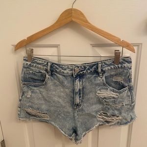 Pacsun denim shorts!